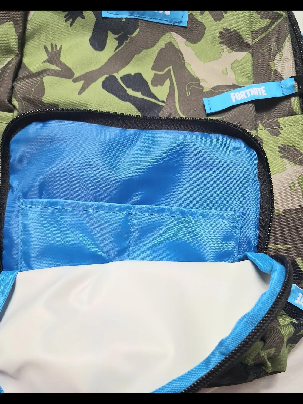Fortnite Small Camo Sling Backpack School Bag Camouflage Green Brown NEW